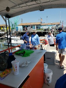 $Beach2019004$ Left to right. Eric, his dad Ben, Mike and Gary.