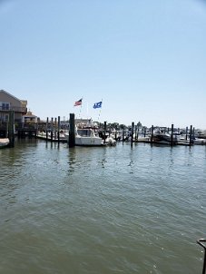 $Beach2019006$ Trump flags were everywhere.