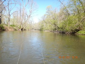 $YellowBreeches4-26-2021013$ This was a relatively larg part of the stream with lots of casting room...except for the wind.
