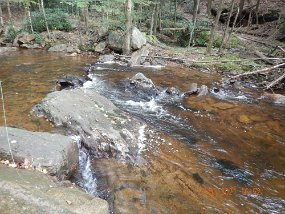 $HickoryRun10-03-2021010$ The water was coming up. Should have seen the signs. This is more water than normal but certainly fishable.