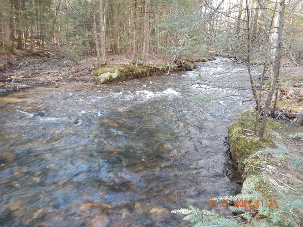 $Laurel-1-7-2021003$ Just like to see the water in this shape when dry fly fishing arrives.